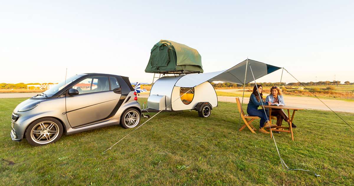 Cocoon la mini caravana para dos personas desde 5660 caravanas