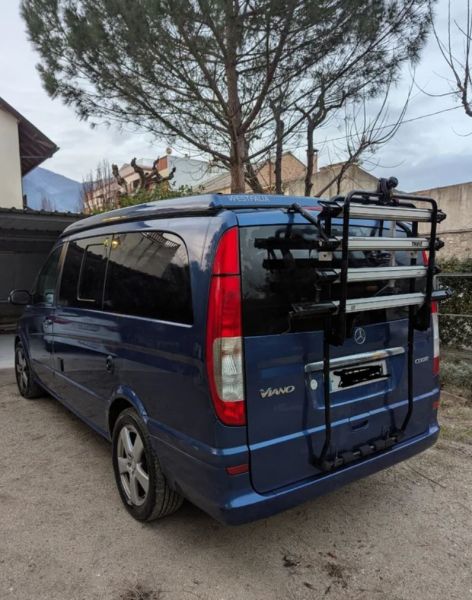 En venta Mercedes-Benz viano marco polo Azul 2006 Barcelona foto 4