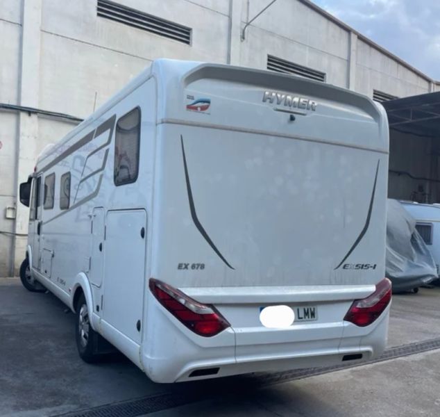 En venta Hymer / Eriba / Hymercar exsis ei678 Blanco 2021 Barcelona foto 2