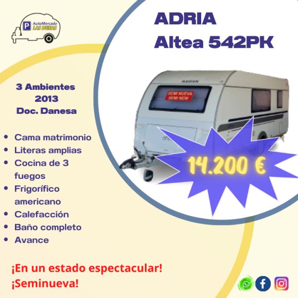 En venta Adria Altea 542PK 2013 Álava foto 16