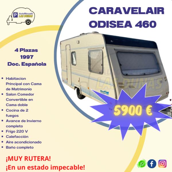 En venta Caravelair Odisea 460 1997 Álava foto 8