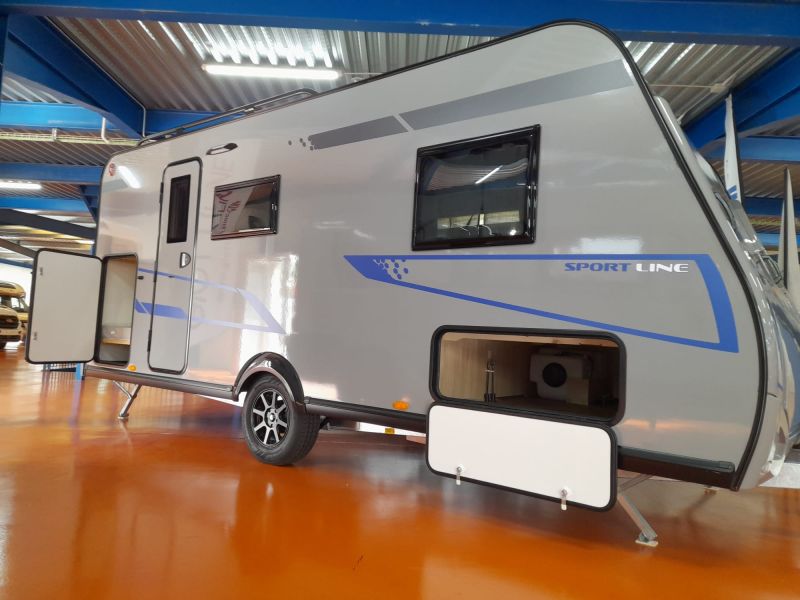 En venta Caravelair CARAVELAIR SPORT LINE 486 FAMILY 2024 Gris 2024 Barcelona foto 4