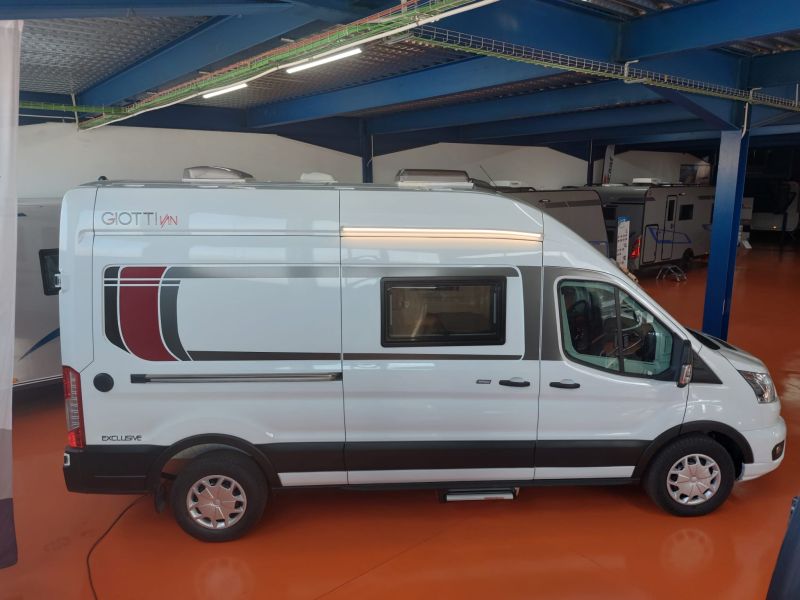 En venta Giotti LineGlobecar GIOTTILINE GIOTTIVAN 60FT FORD 170 VAN EXCLUSIVE 2024 Blanco 2024 Barcelona foto 4