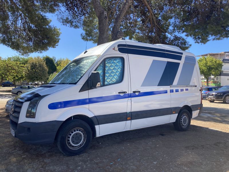 En venta Volkswagen Crafter Blanco 2009 Cádiz foto 1