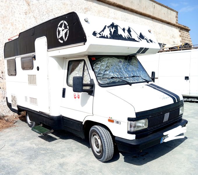 En venta Fiat Ducato Blanco 1993 Sevilla foto 2