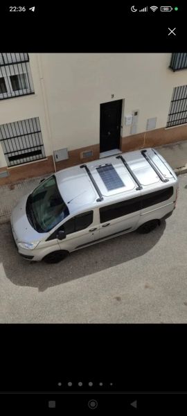 En venta Ford transit Custom camperizada "HOMOLOGADA" Gris 2015 Barcelona foto 2