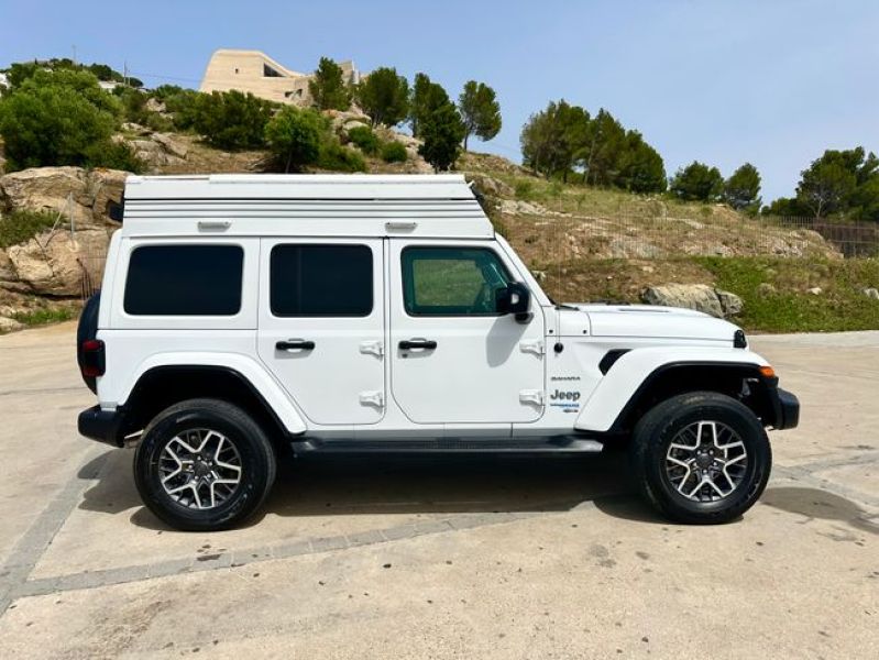 En venta Vario Jeep Wrangler 4xE Mini Camper Blanco 2023 Girona foto 2