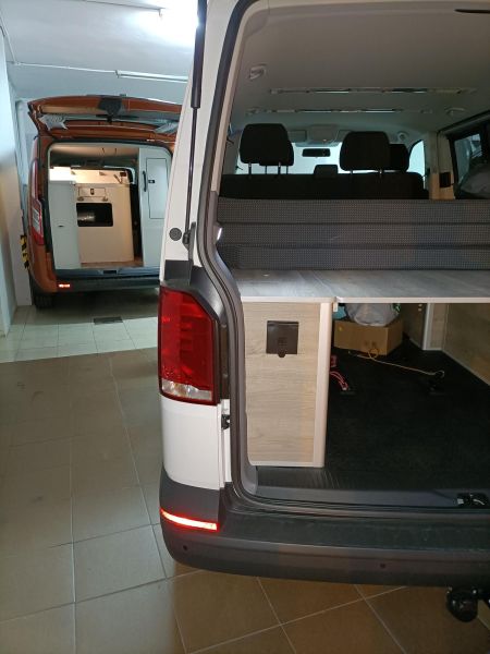 En venta Volkswagen Caravelle T6.1 Blanco 2021 Valencia foto 5