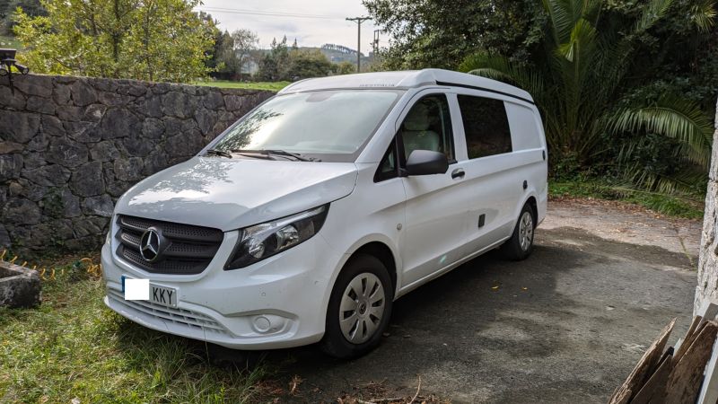 En venta Mercedes-Benz Vito Westfalia Julio Verne 2018 Blanco 2018 Vizcaya foto 3