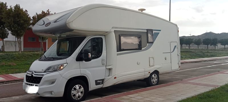 En venta Citroën Jumper Capuchina Blanco 2017 Zaragoza foto 2