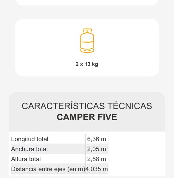 En venta Dreamer CAMPER FIVE Blanco 2021 Barcelona foto 7