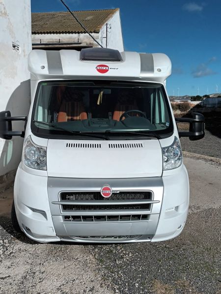 En venta Bürstner SOLANO T615 Blanco 2009 Zaragoza foto 21