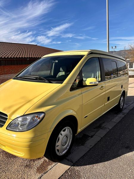 En venta Mercedes-Benz Viano Marco Polo Amarillo 2005 Valencia foto 2