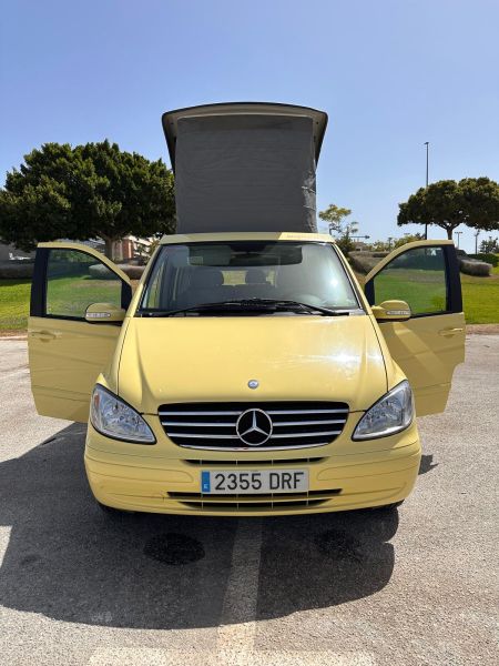 En venta Mercedes-Benz Viano Marco Polo Amarillo 2005 Valencia foto 13