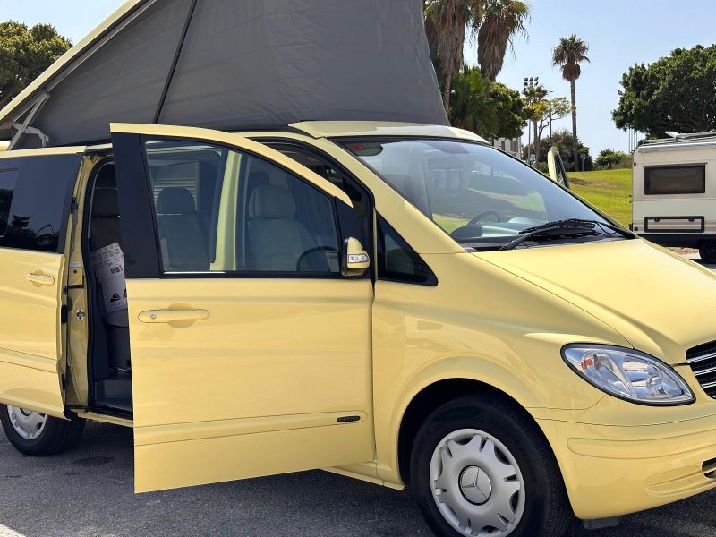 En venta Mercedes-Benz Viano Marco Polo Amarillo 2005 Valencia foto 14