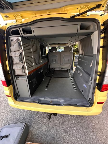 En venta Mercedes-Benz Viano Marco Polo Amarillo 2005 Valencia foto 17