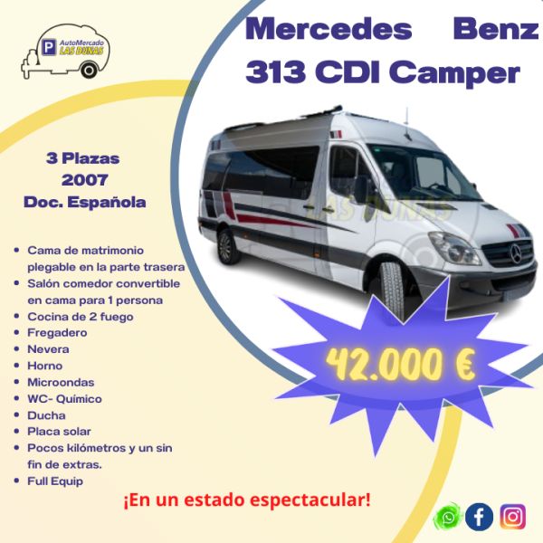 En venta Mercedes-Benz 313 CDI Blanco 2007 Alicante foto 6