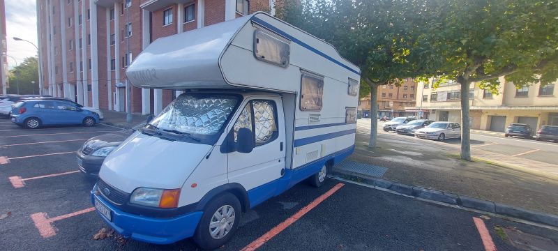 En venta Ford transit Blanco 1995 Navarra foto 1